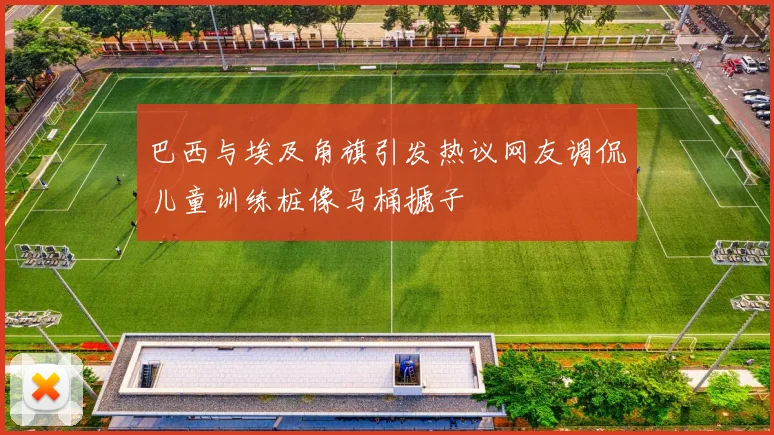 巴西与埃及角旗引发热议网友调侃儿童训练桩像马桶搋子